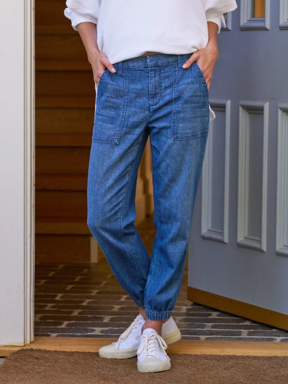 Frank & Eileen The Jameson Utility Jogger in 1984 Wash Size 2